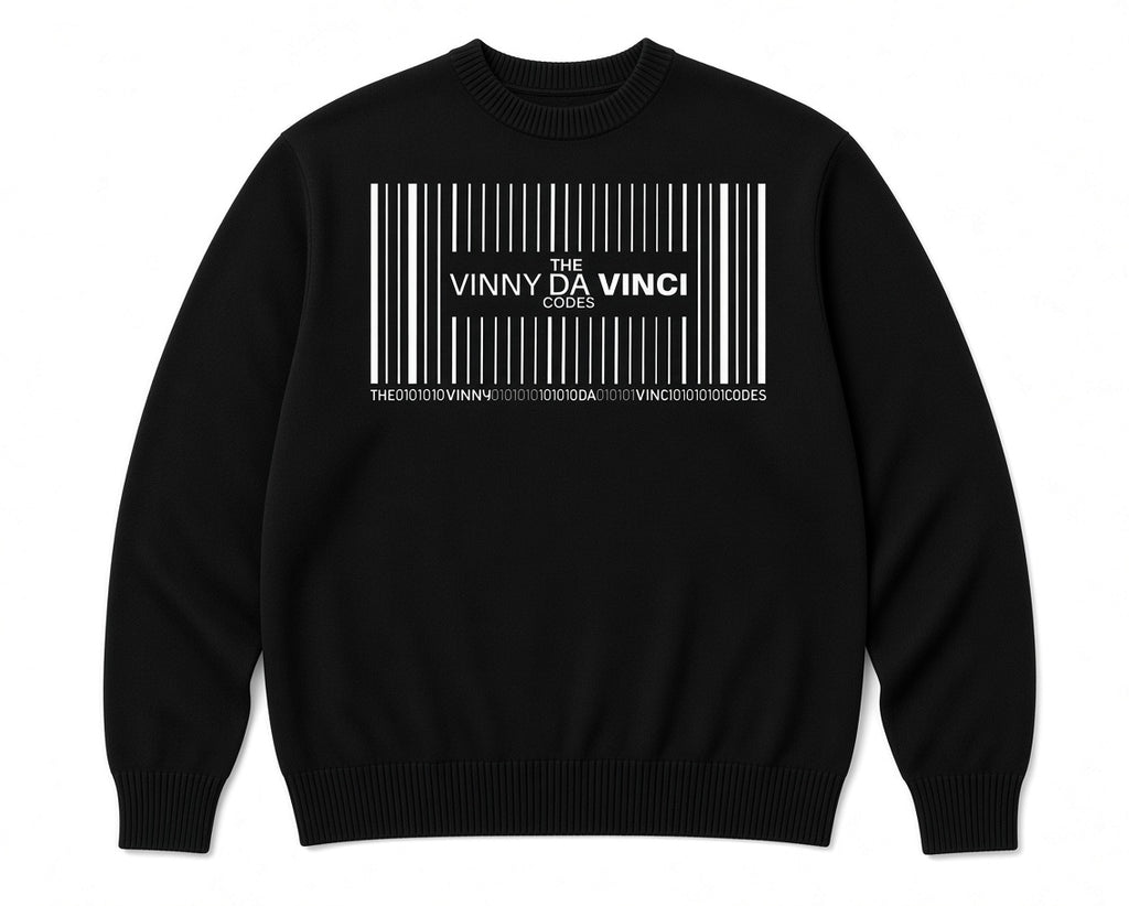 Black The Vinny Da Vinci Codes Sweater